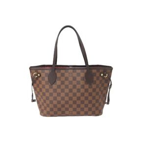 Louis Vuitton Neverfull tote bag Damier Ebene Brown canvas brown